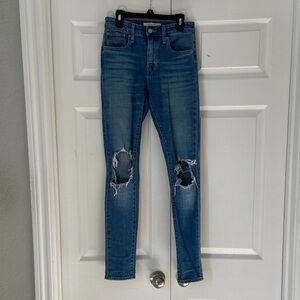 721 Skinny High Rise Jeans
